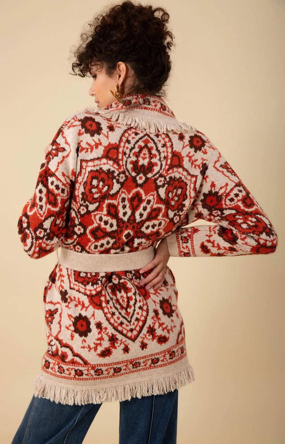 Cameron Jacquard Sweater sold by Hale Bob product image thumbnail 5