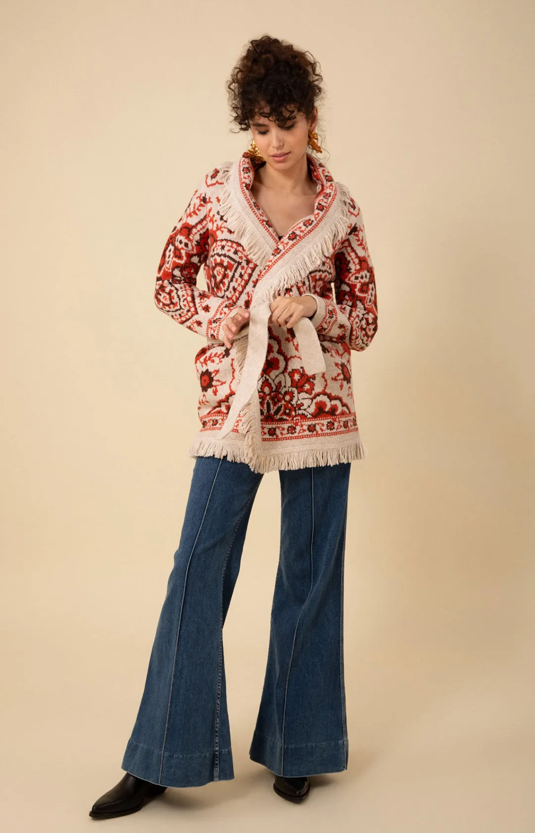 Cameron Jacquard Sweater sold by Hale Bob product image thumbnail 4