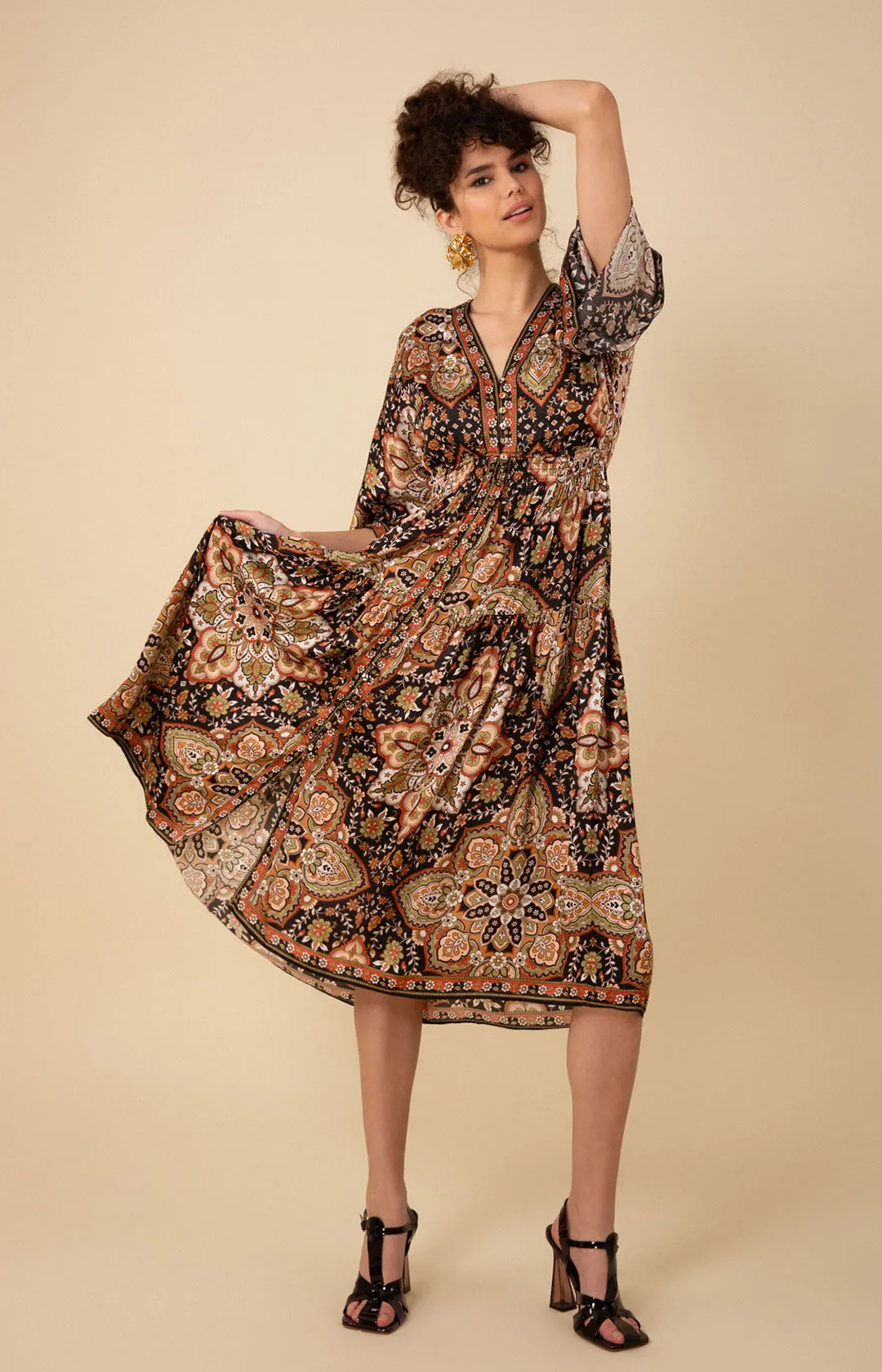 Kamryn Midi Dress sold by Hale Bob product image thumbnail 4