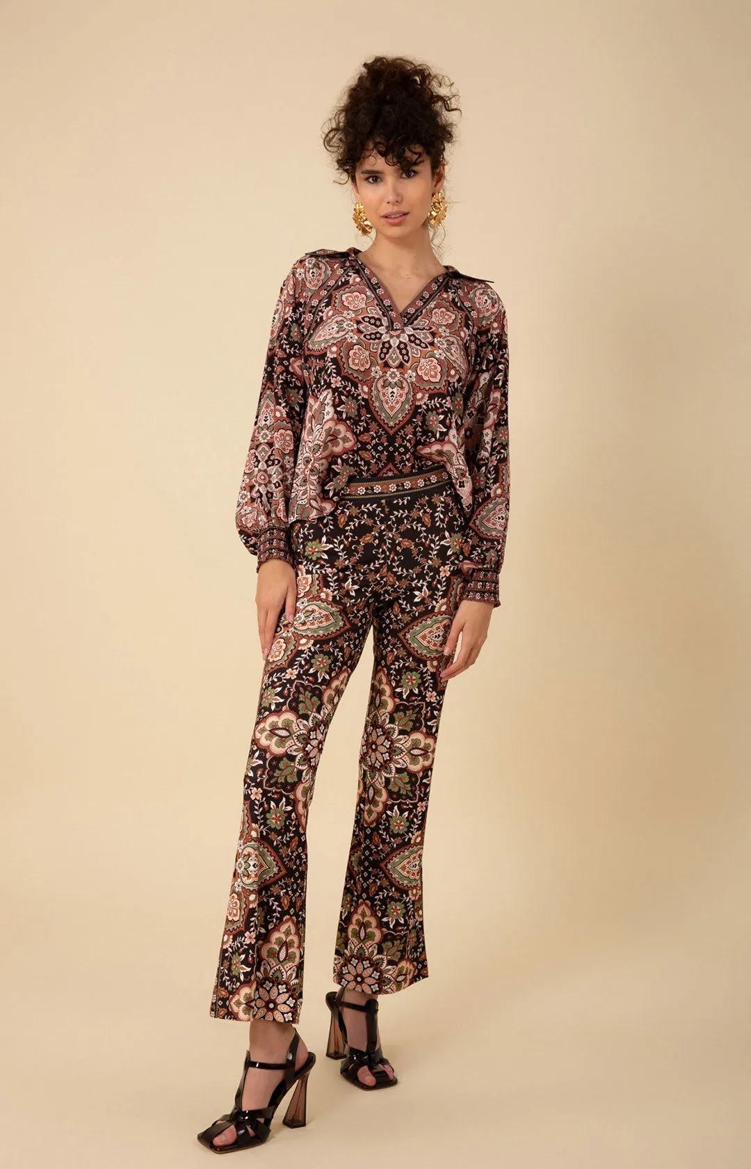 Braelynn Silk Top sold by Hale Bob product image thumbnail 3