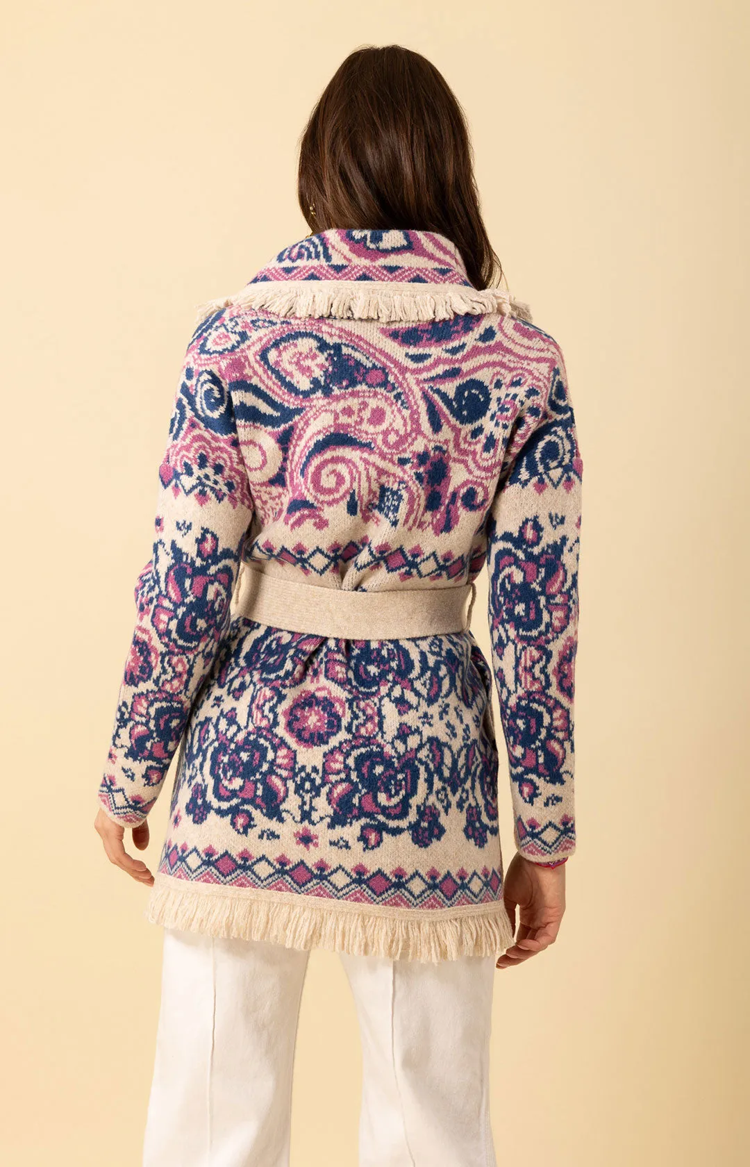 Haisley Wool Blend Jacquard Sweater sold by Hale Bob product image thumbnail 2