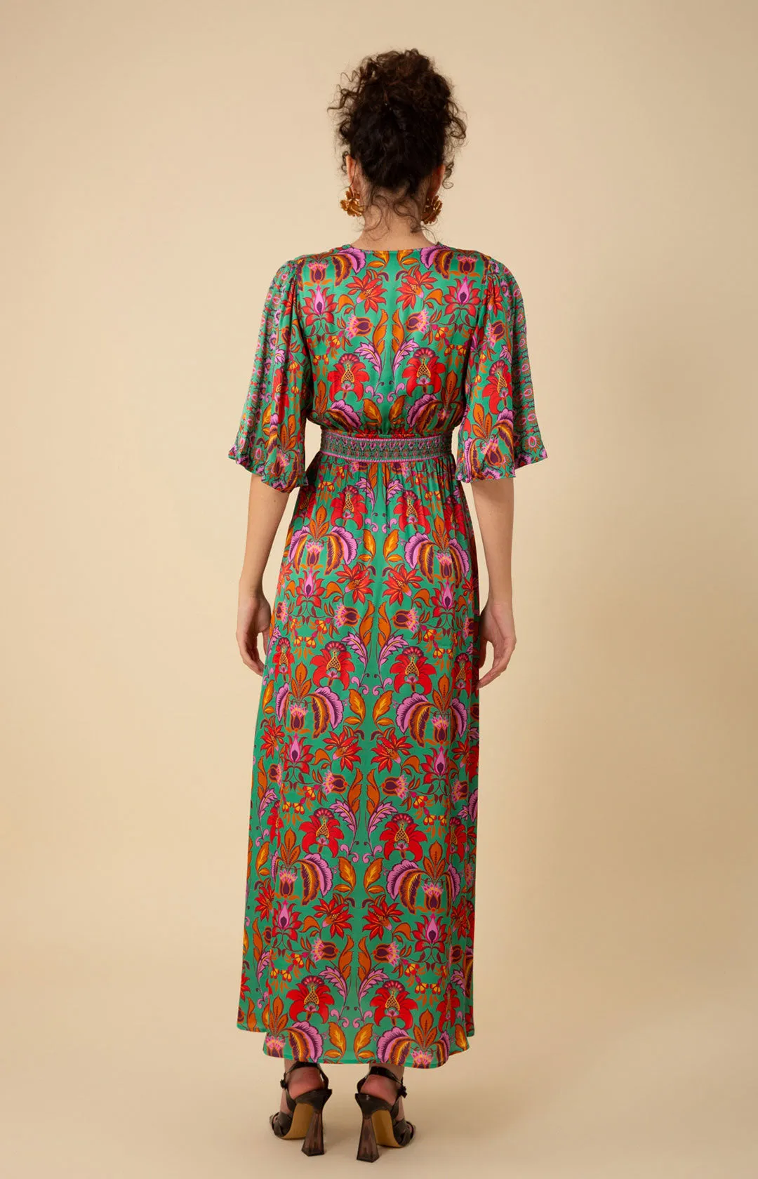 Felicity Charmeuse Maxi Dress sold by Hale Bob product image thumbnail 2