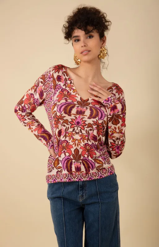 Monroe Sweater made by Hale Bob