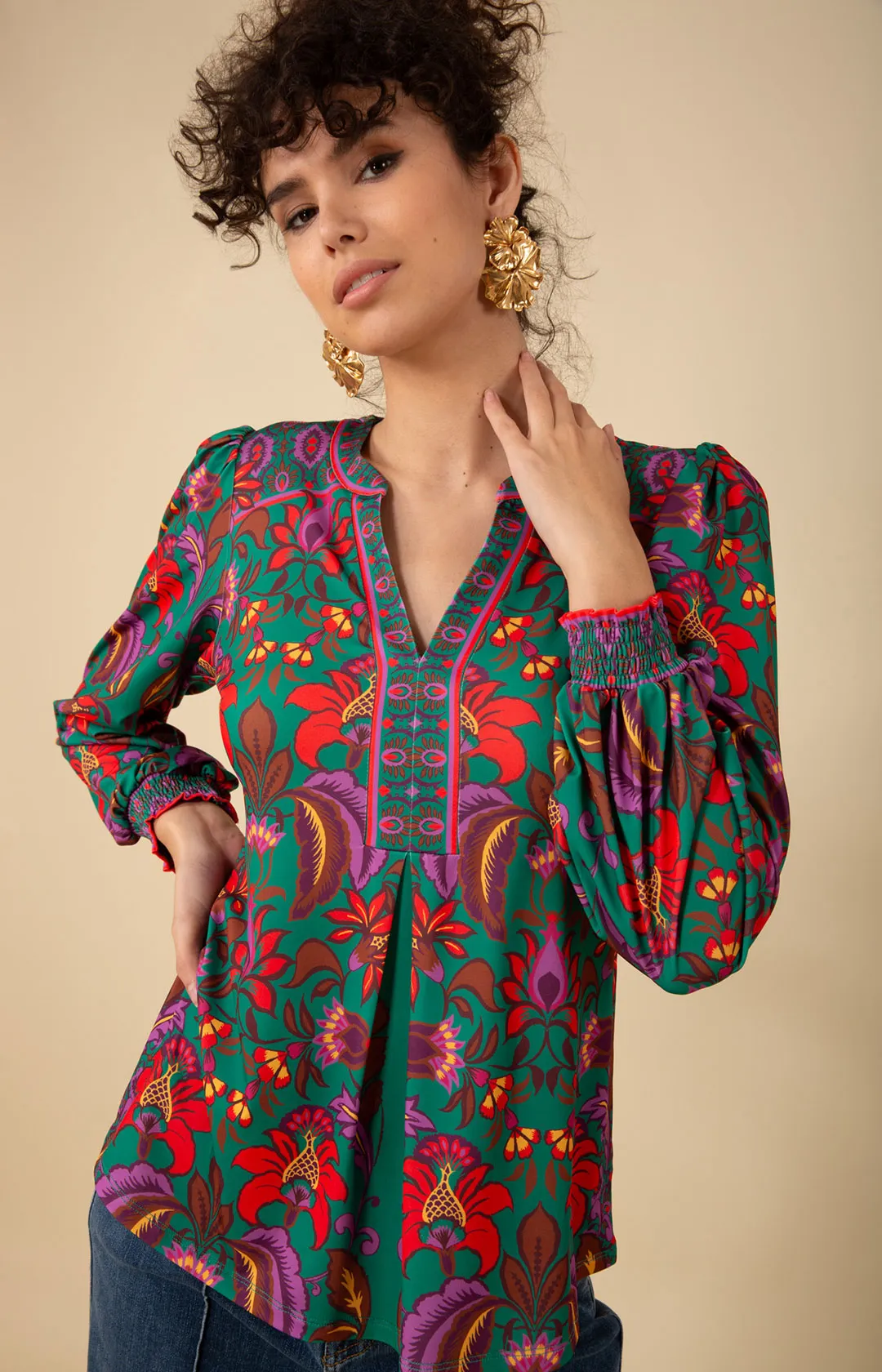 Lorelei Jersey Top sold by Hale Bob product image thumbnail 3