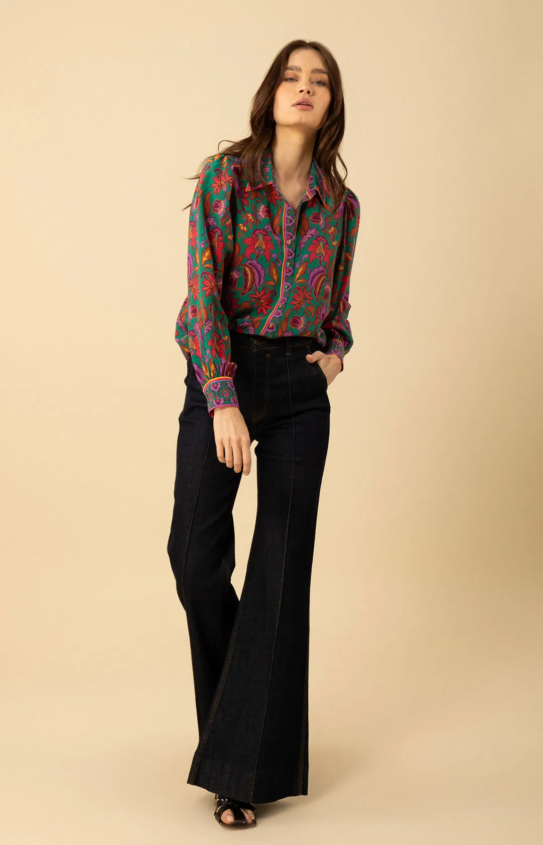 Paris Silk Top sold by Hale Bob product image thumbnail 3