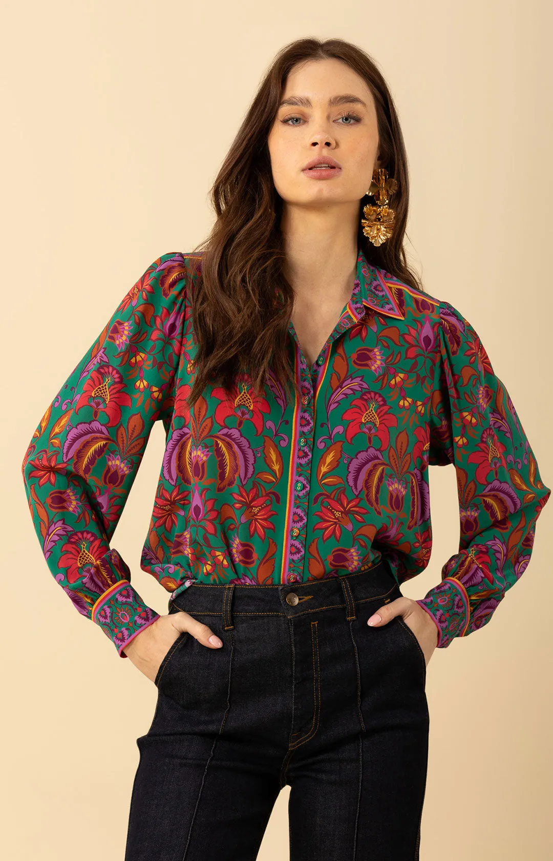 Paris Silk Top sold by Hale Bob