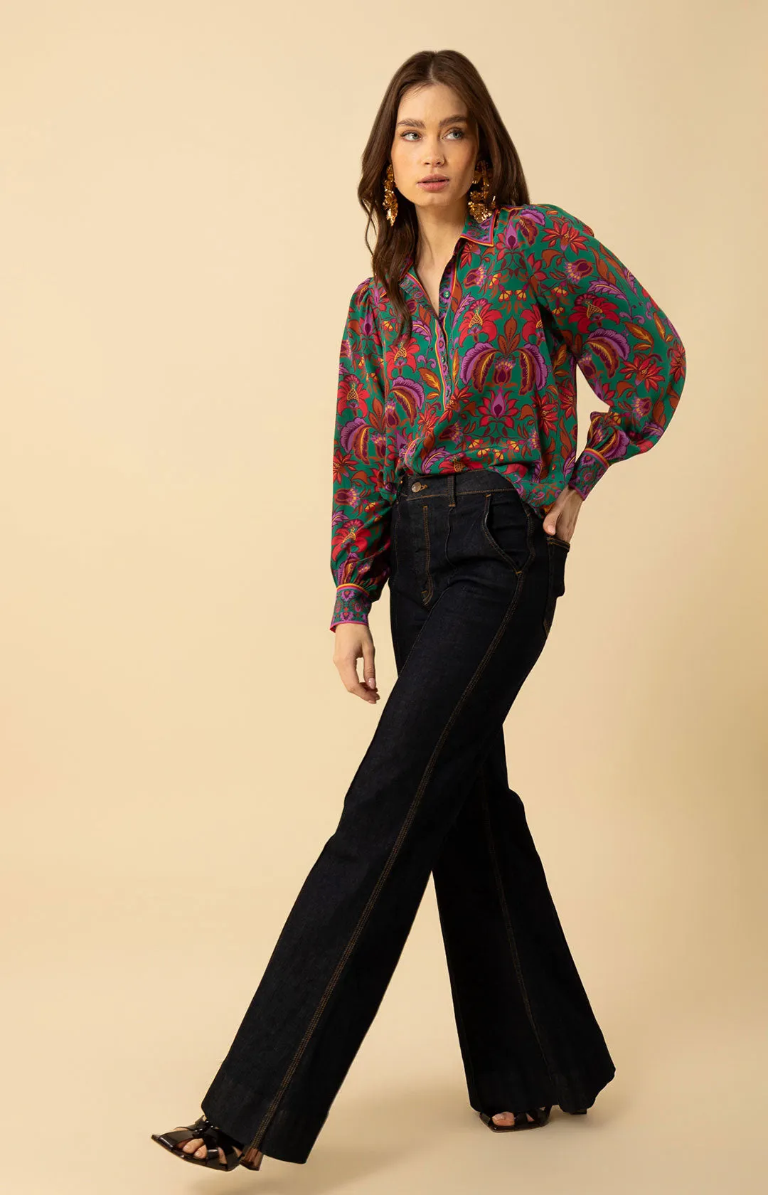 Paris Silk Top sold by Hale Bob product image thumbnail 5