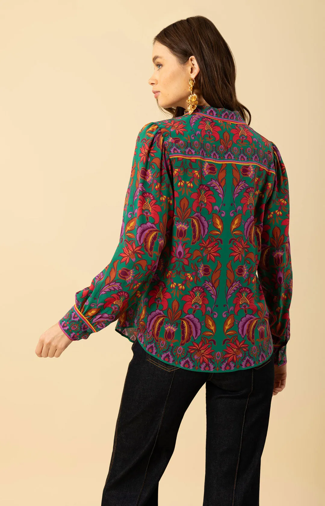 Paris Silk Top sold by Hale Bob product image thumbnail 2