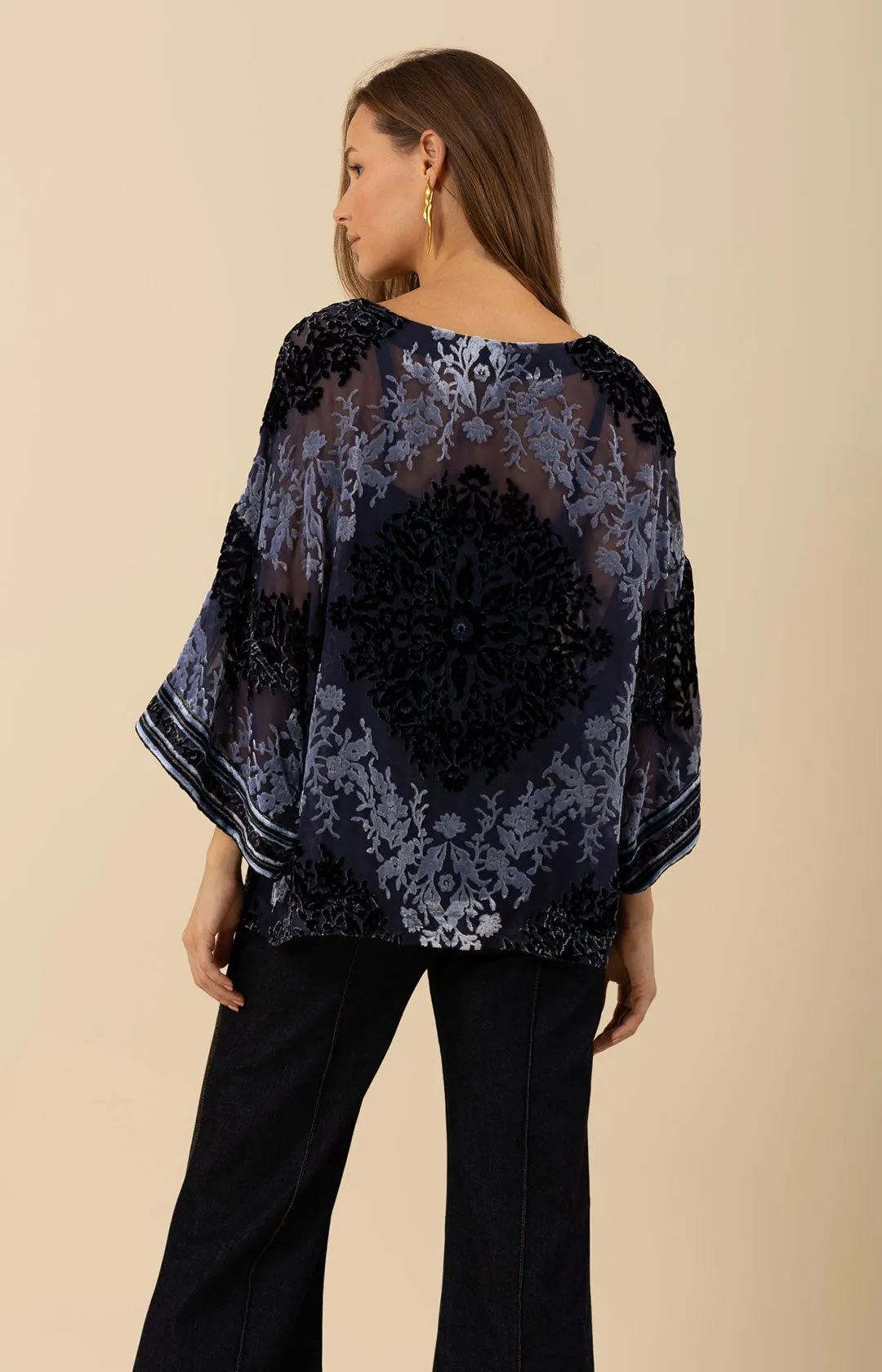 Briar Velvet Burnout Top sold by Hale Bob product image thumbnail 2