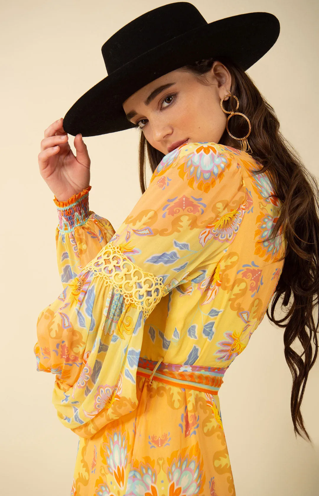 Sophie Georgette Maxi sold by Hale Bob product image thumbnail 5