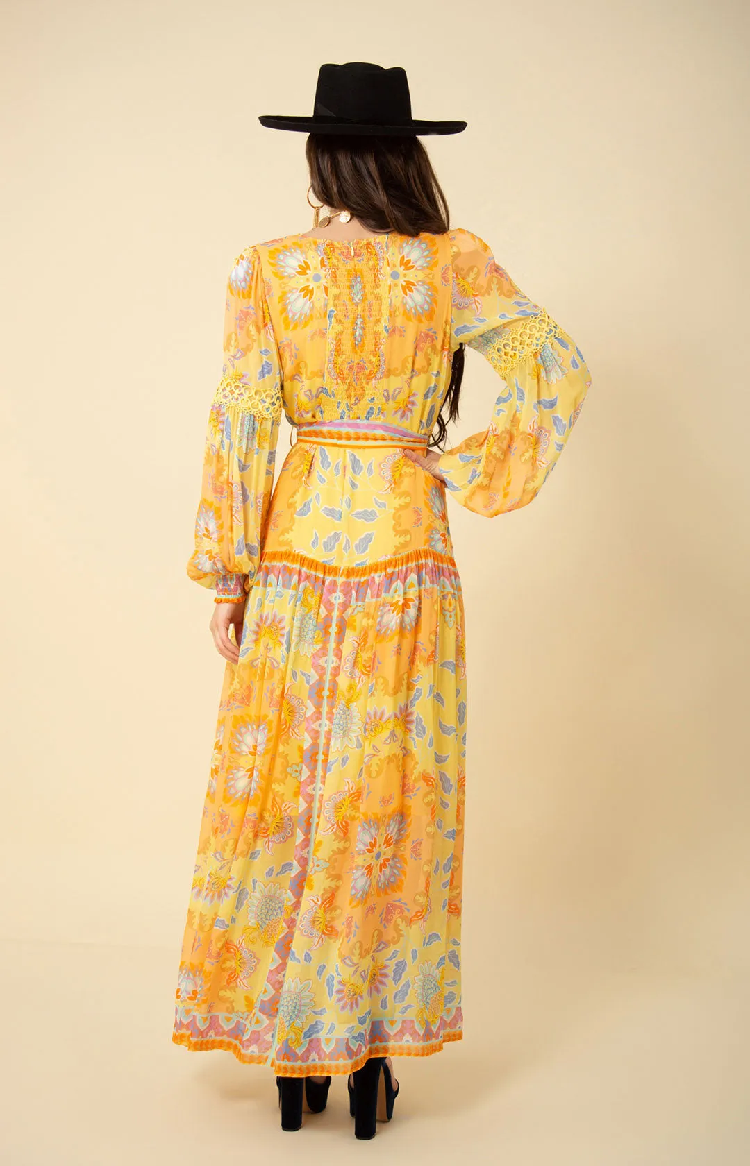 Sophie Georgette Maxi sold by Hale Bob product image thumbnail 3