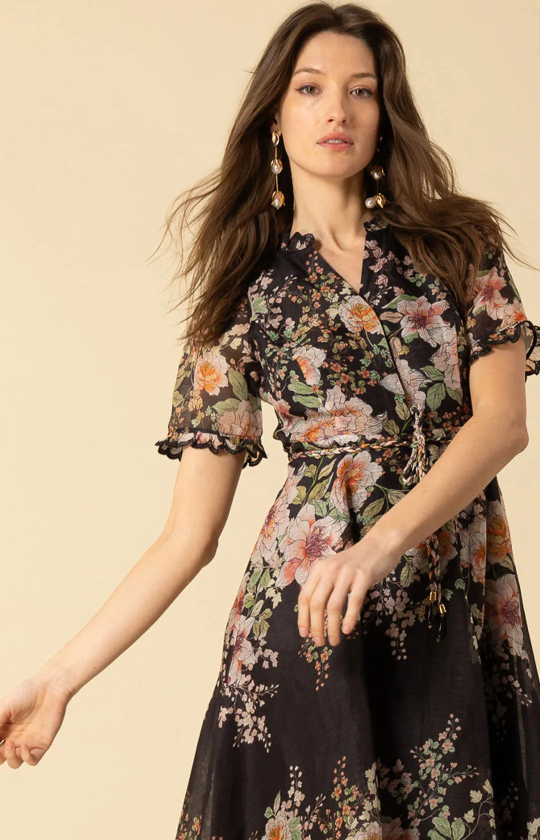 Haley Organza Dress sold by Hale Bob product image thumbnail 3