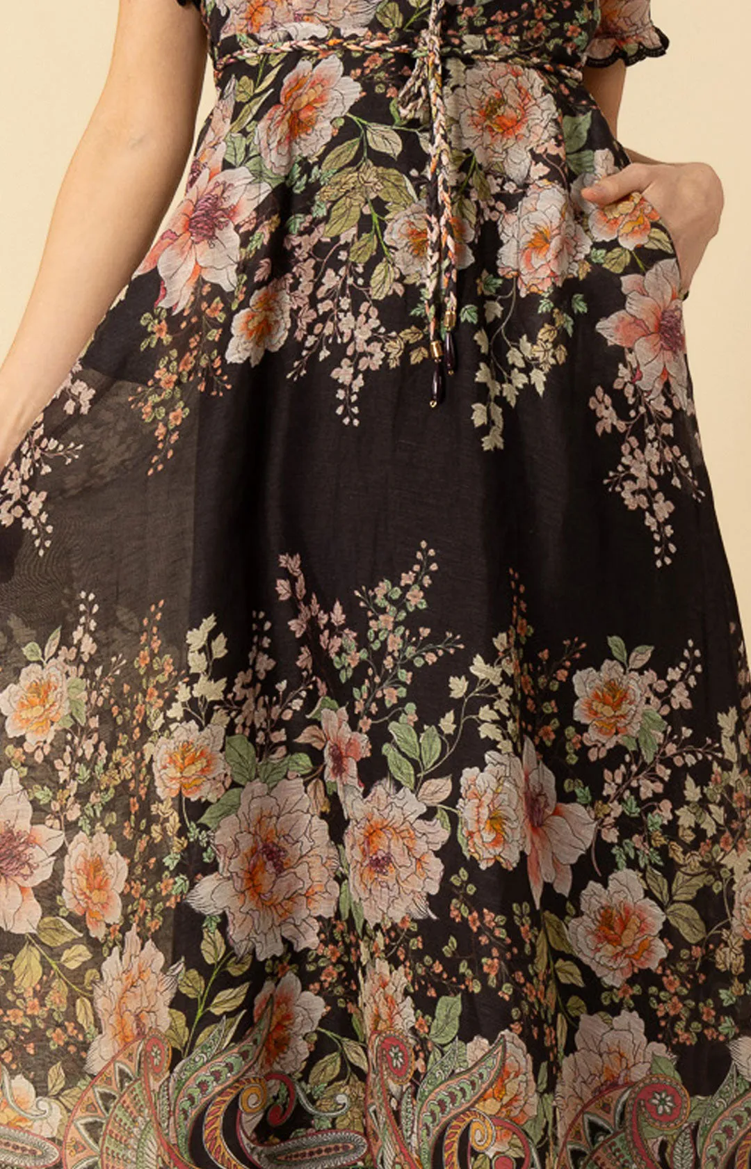 Haley Organza Dress sold by Hale Bob product image thumbnail 5