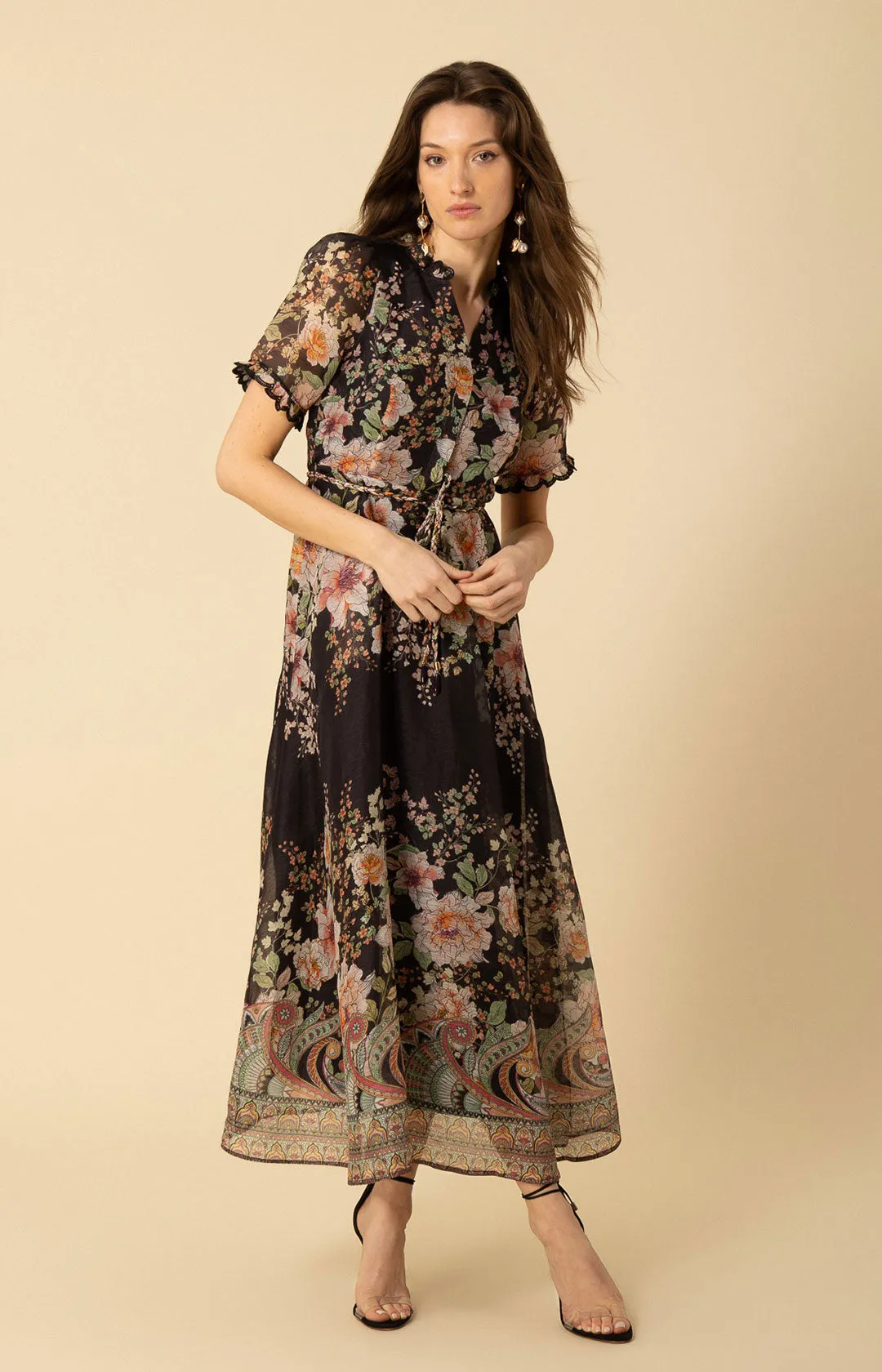 Haley Organza Dress sold by Hale Bob product image thumbnail 4