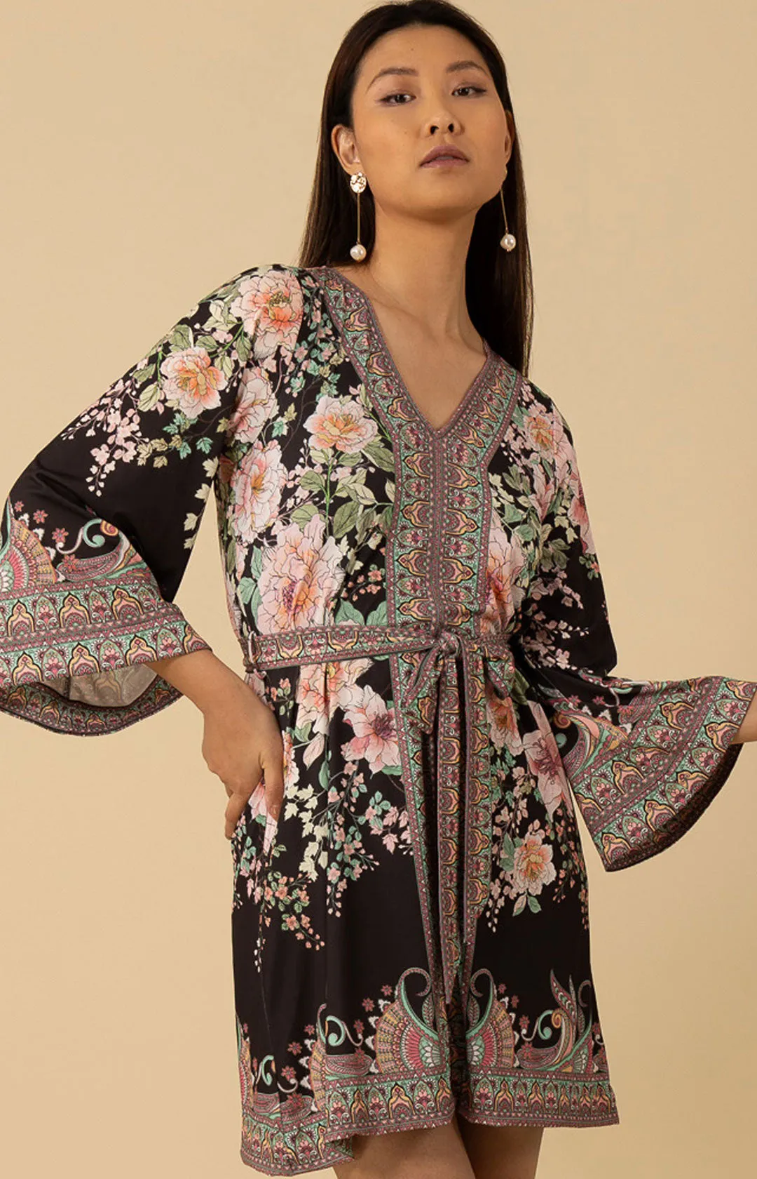 Kaliyah Jersey Dress sold by Hale Bob product image thumbnail 4