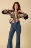 Hanna Silk Top sold by Hale Bob
