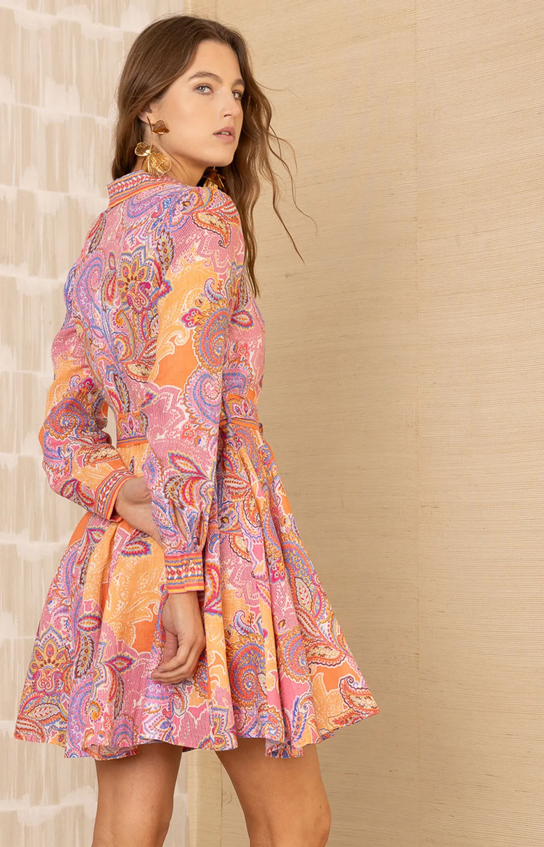 Clementine Linen Dress sold by Hale Bob product image thumbnail 5