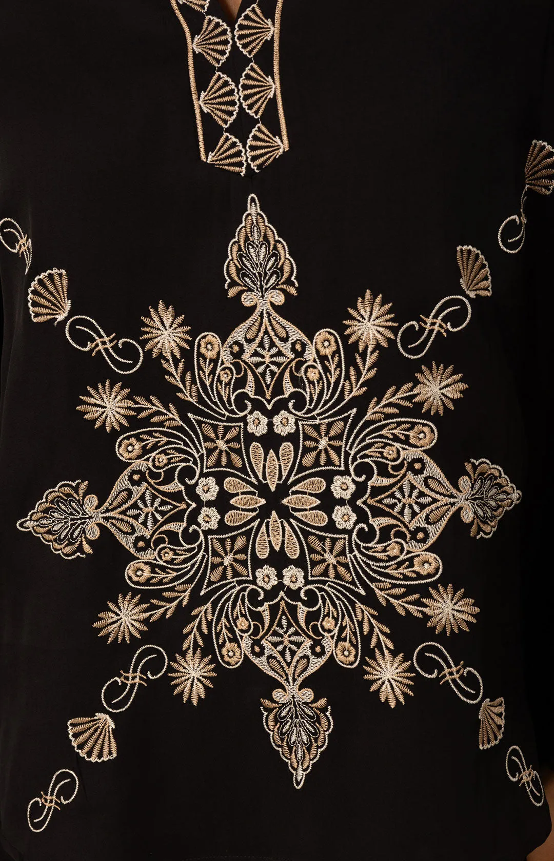 Elliott Embroidered Twill Top sold by Hale Bob product image thumbnail 5