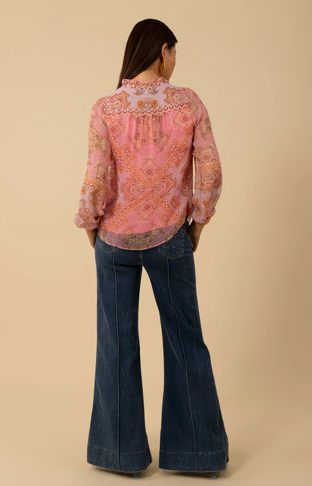 Renata Silk Top sold by Hale Bob product image thumbnail 2