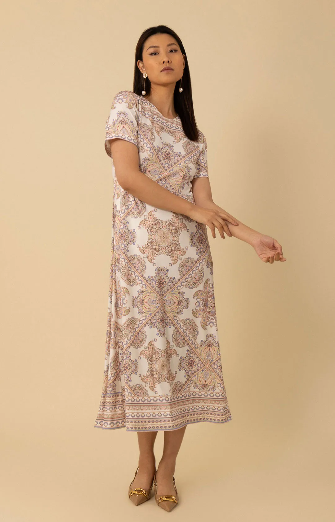 Emberly Maxi Jersey Dress sold by Hale Bob product image thumbnail 5