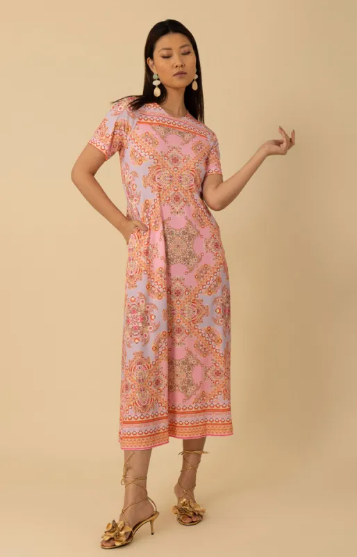 Emberly Maxi Jersey Dress sold by Hale Bob