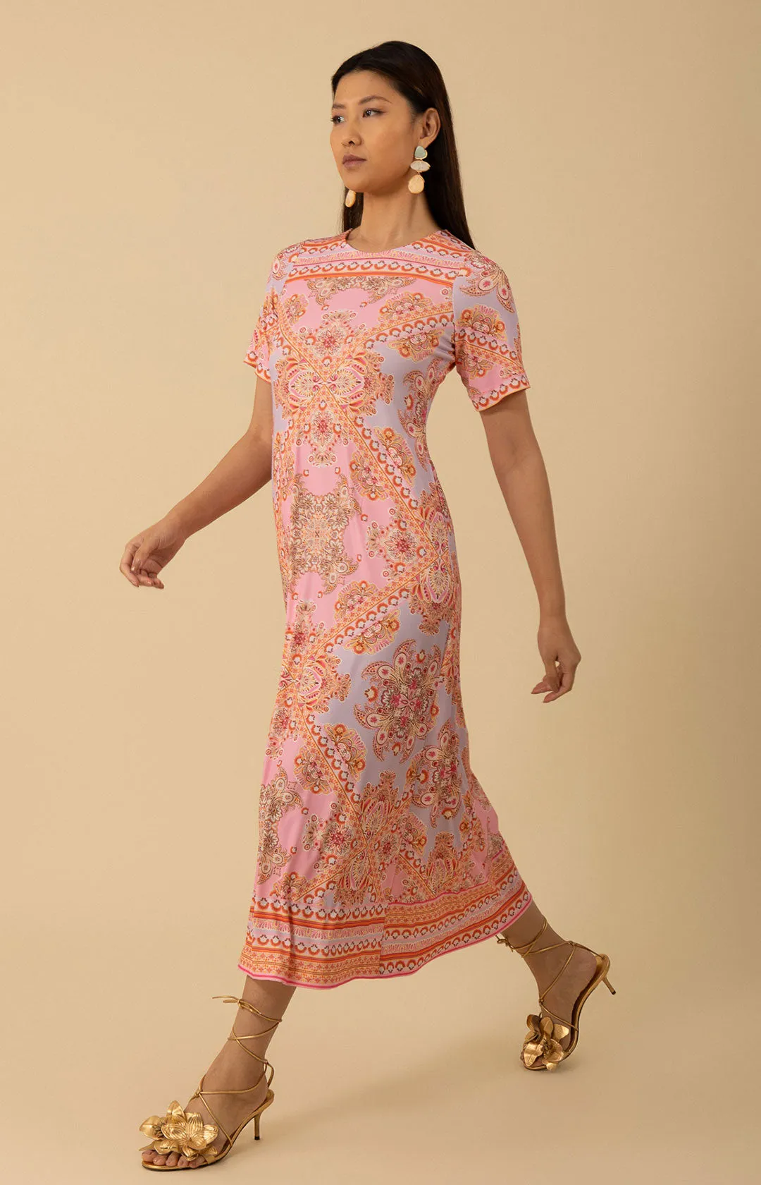 Emberly Maxi Jersey Dress sold by Hale Bob product image thumbnail 3