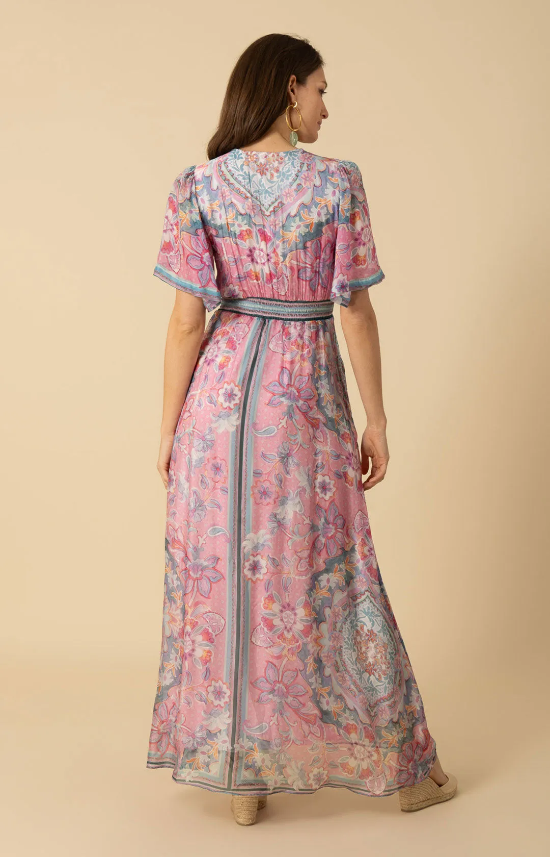 Jaliyah Chiffon Dress Maxi sold by Hale Bob product image thumbnail 2