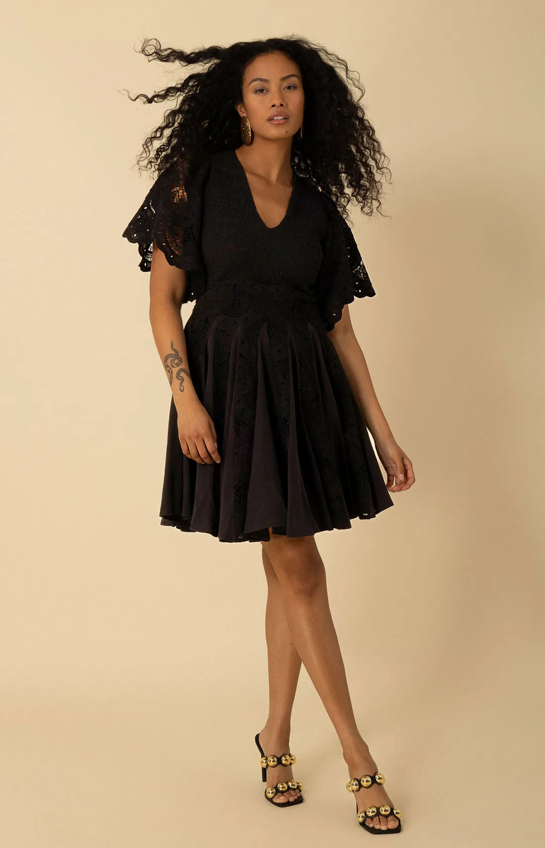 Journi Eyelet Dress sold by Hale Bob product image thumbnail 5