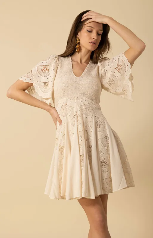 Journi Eyelet Dress sold by Hale Bob
