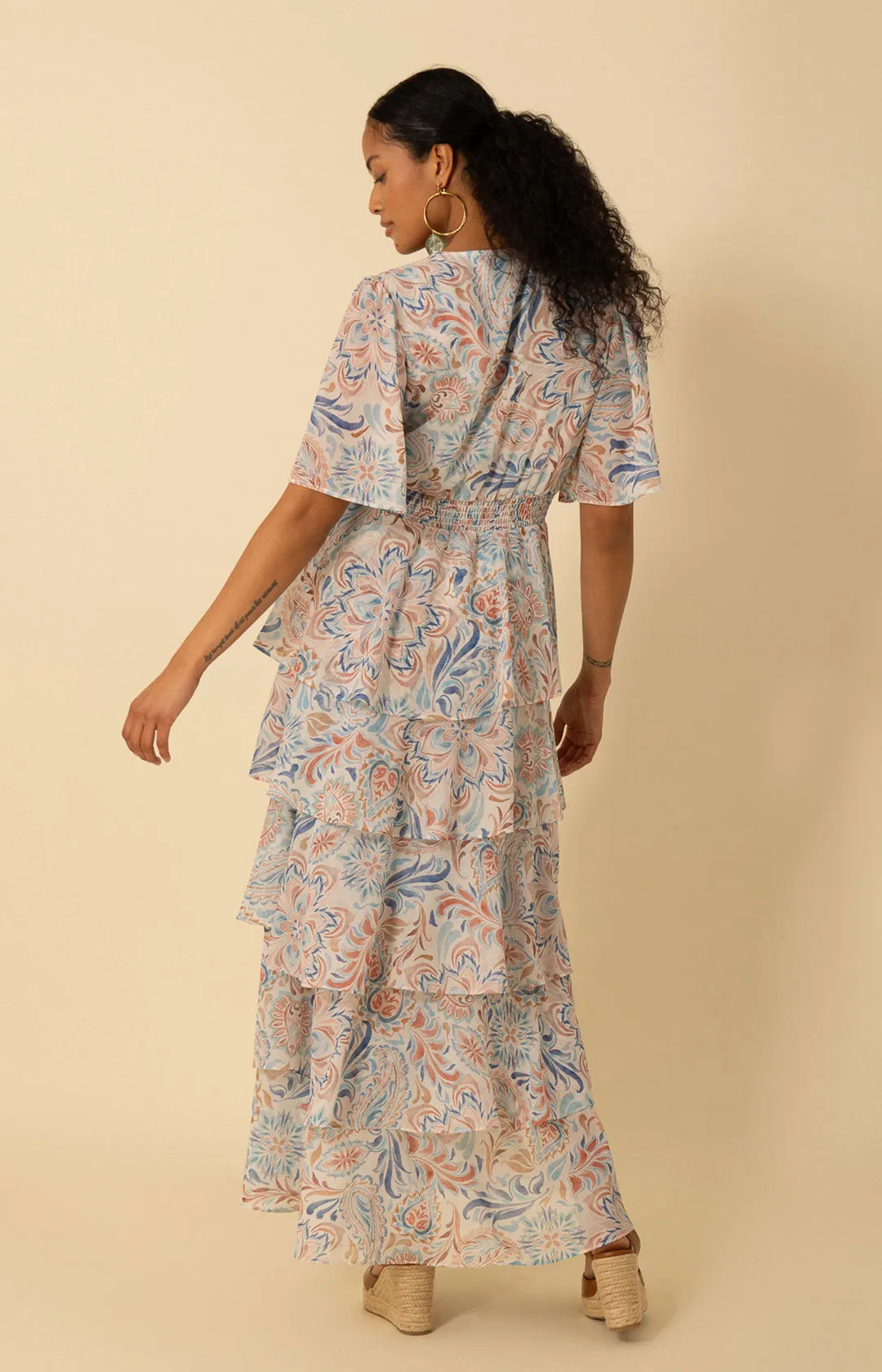 Karsyn Tiered Maxi Dress sold by Hale Bob product image thumbnail 2
