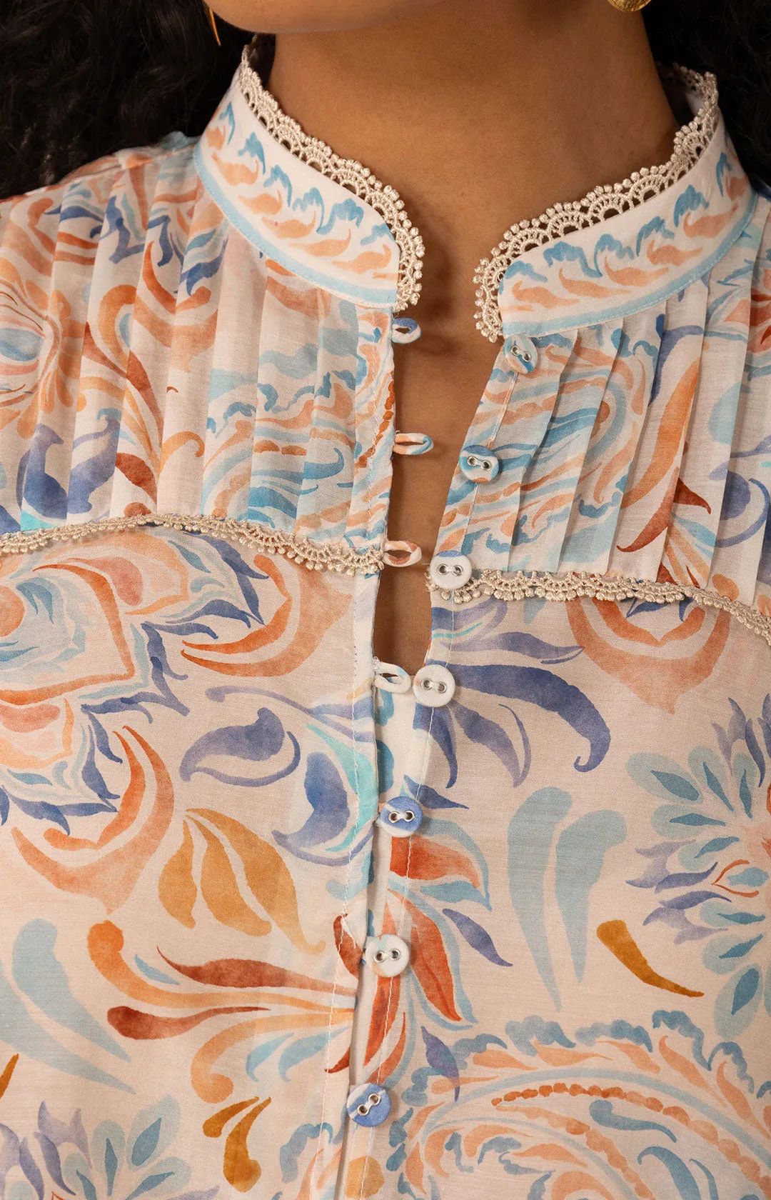 Calliope Voile Top sold by Hale Bob product image thumbnail 4