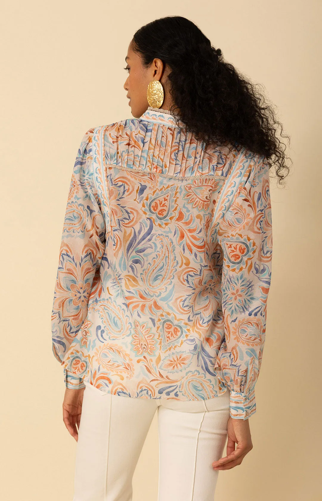 Calliope Voile Top sold by Hale Bob product image thumbnail 2