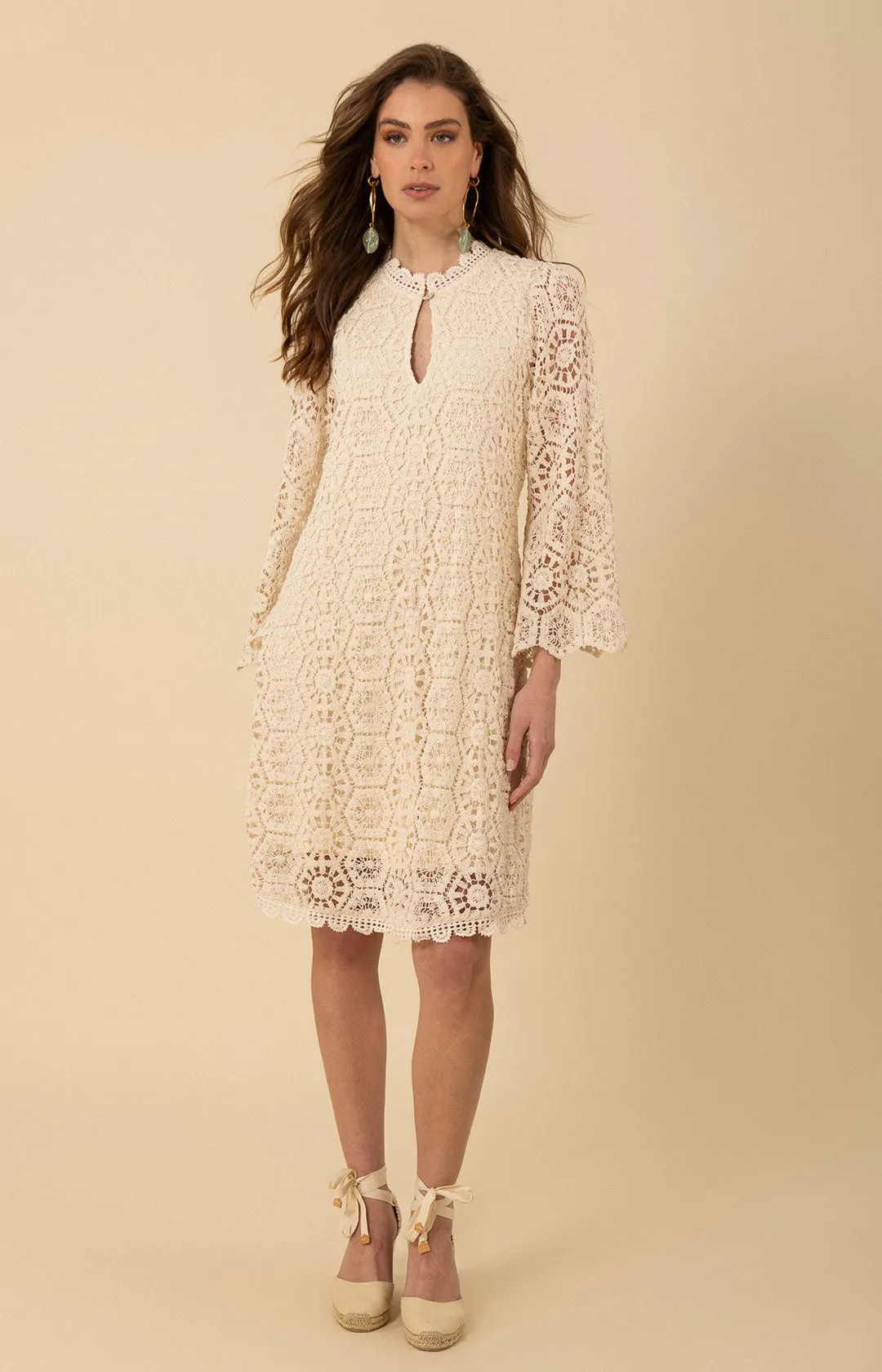 Amirah Crochet Dress sold by Hale Bob