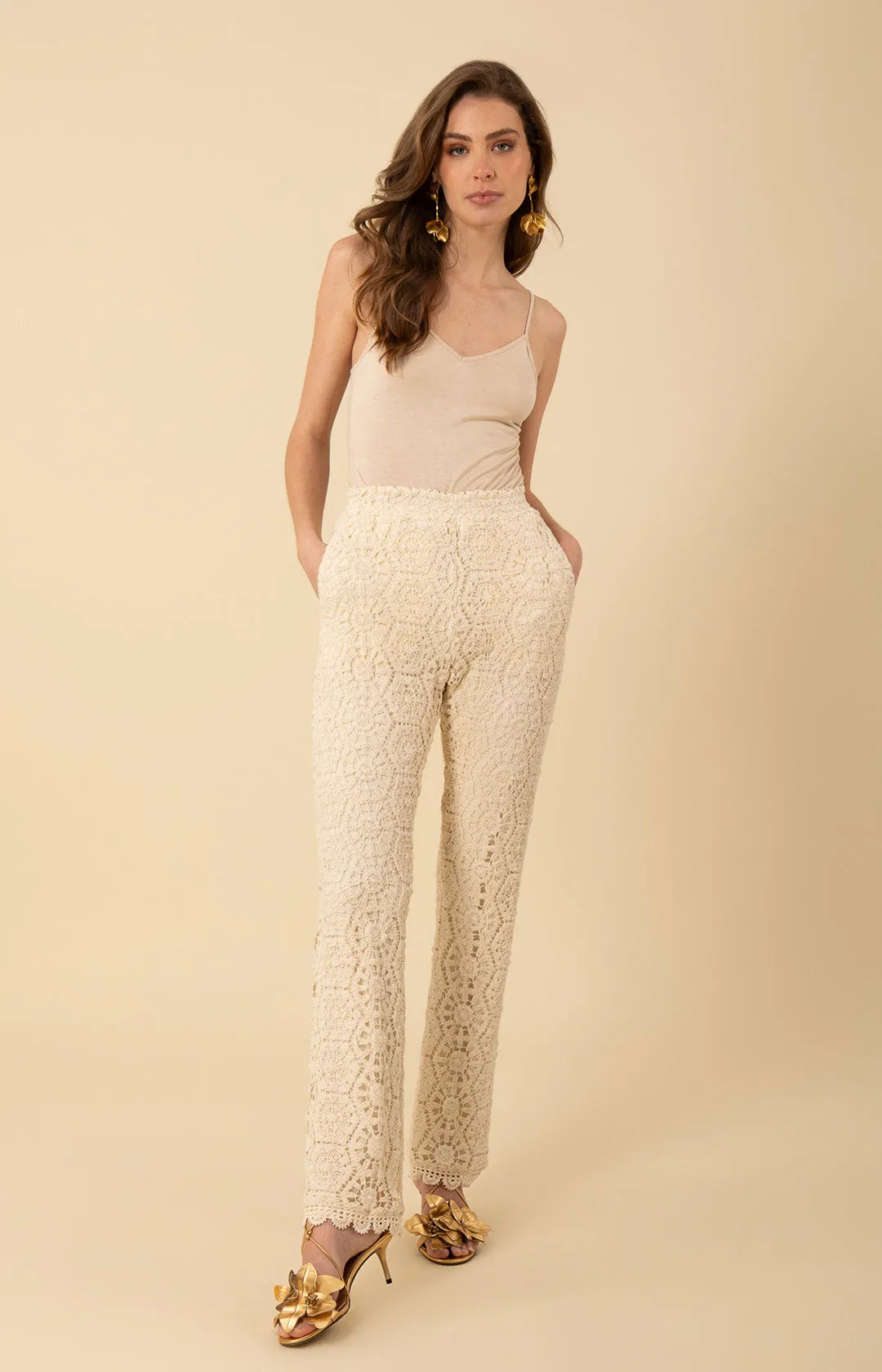 Dayana Crochet Pant sold by Hale Bob
