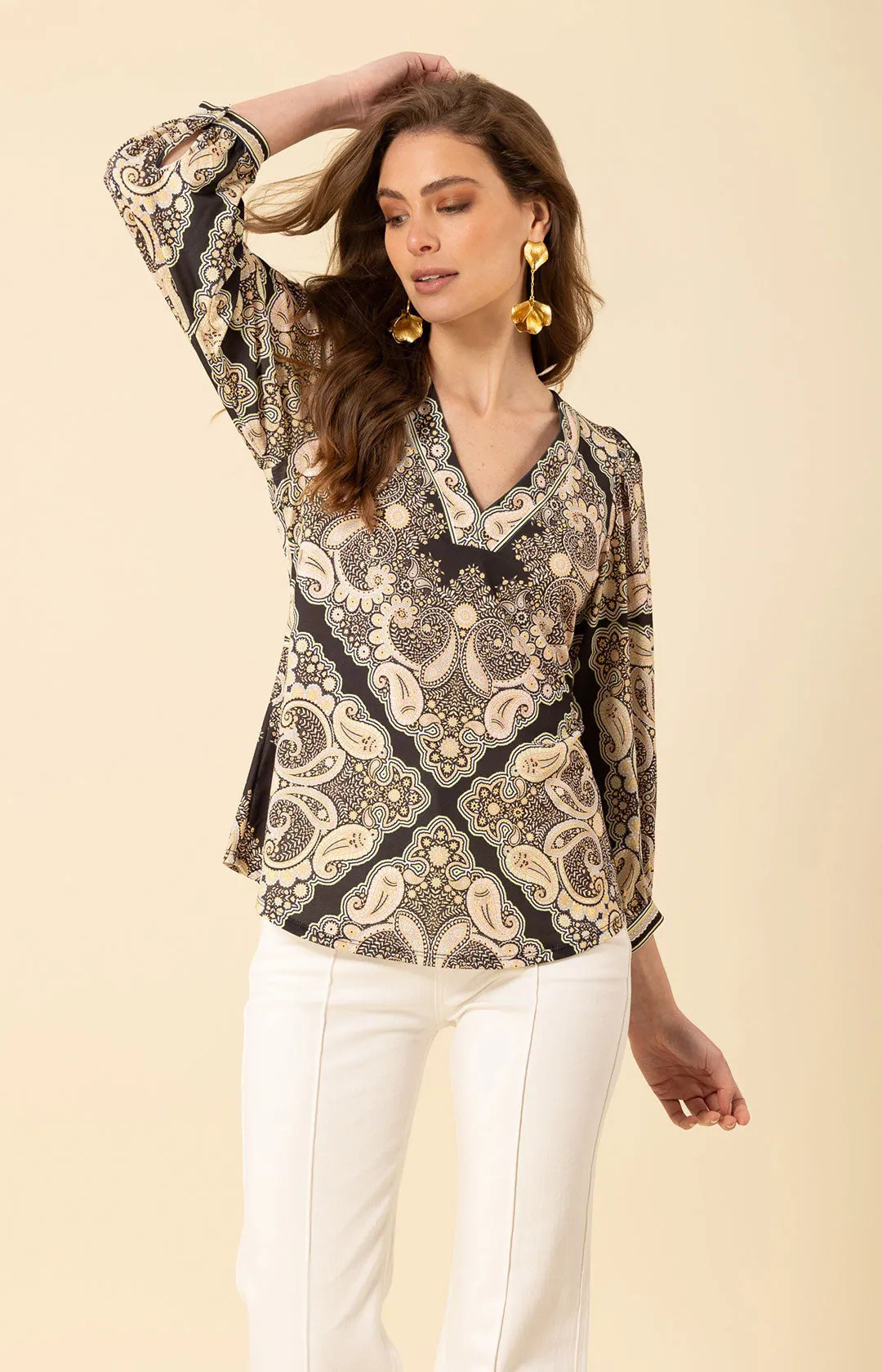 Alejandra Jersey Top sold by Hale Bob product image thumbnail 5