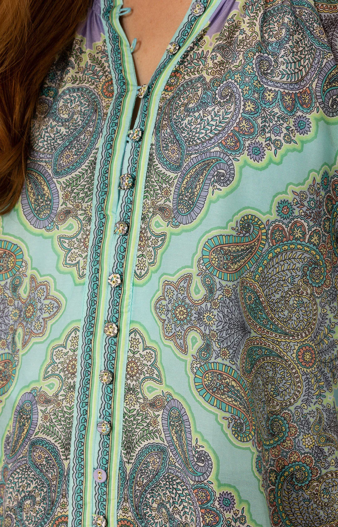 Leslie Voile Top sold by Hale Bob product image thumbnail 5