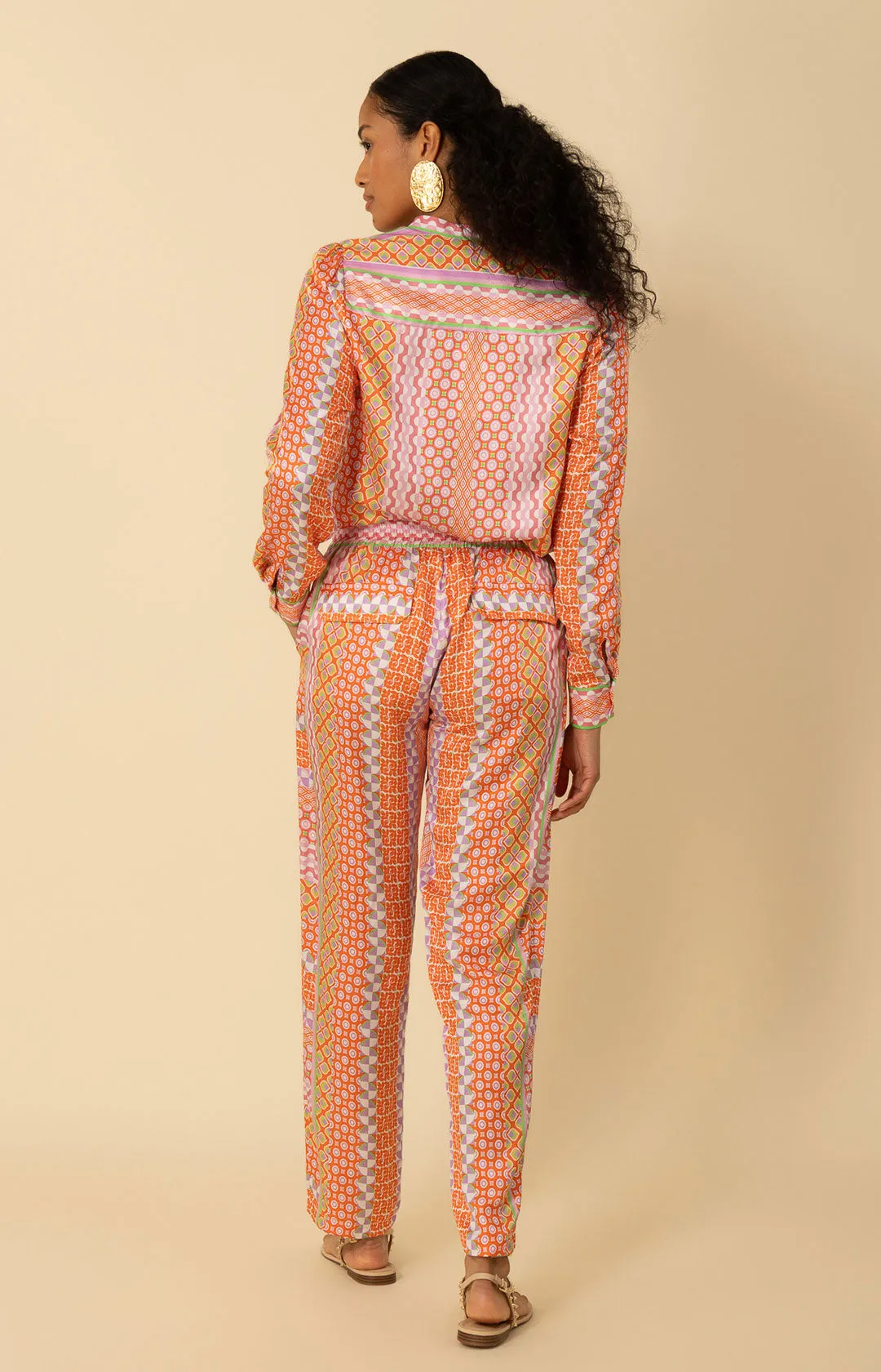 Rhea Charmeuse Pant sold by Hale Bob product image thumbnail 5