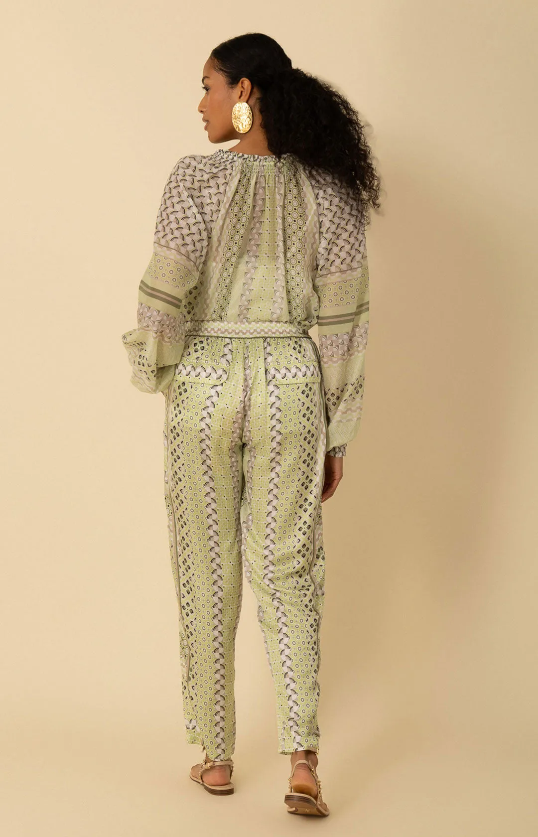 Rhea Charmeuse Pant sold by Hale Bob product image thumbnail 2