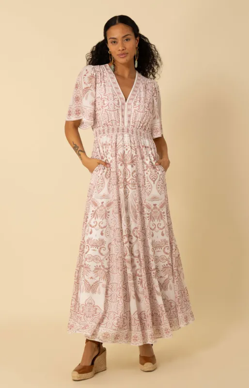 Ellis Chiffon Maxi Dress sold by Hale Bob