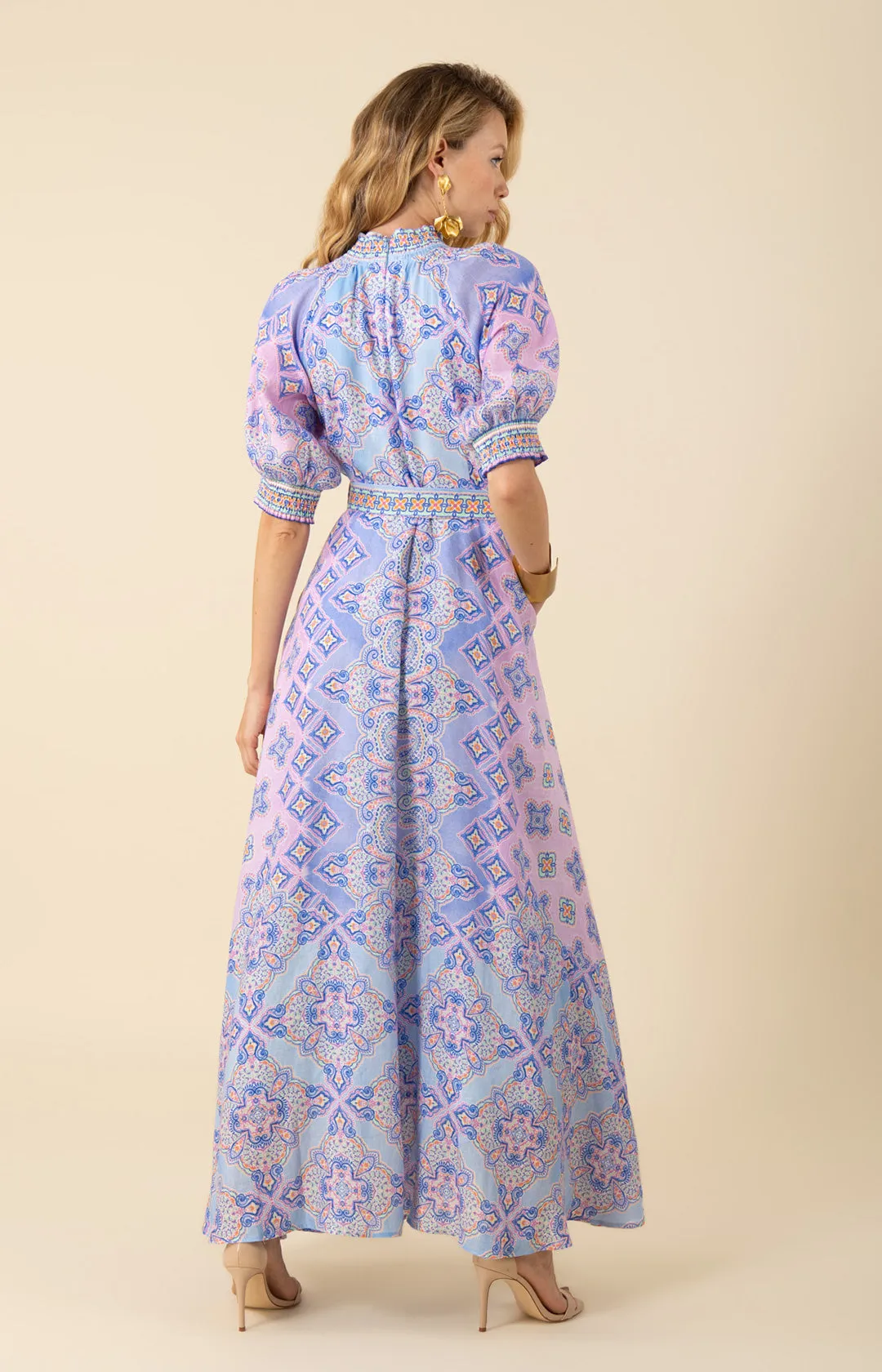 Naya Linen Maxi Dress sold by Hale Bob product image thumbnail 2