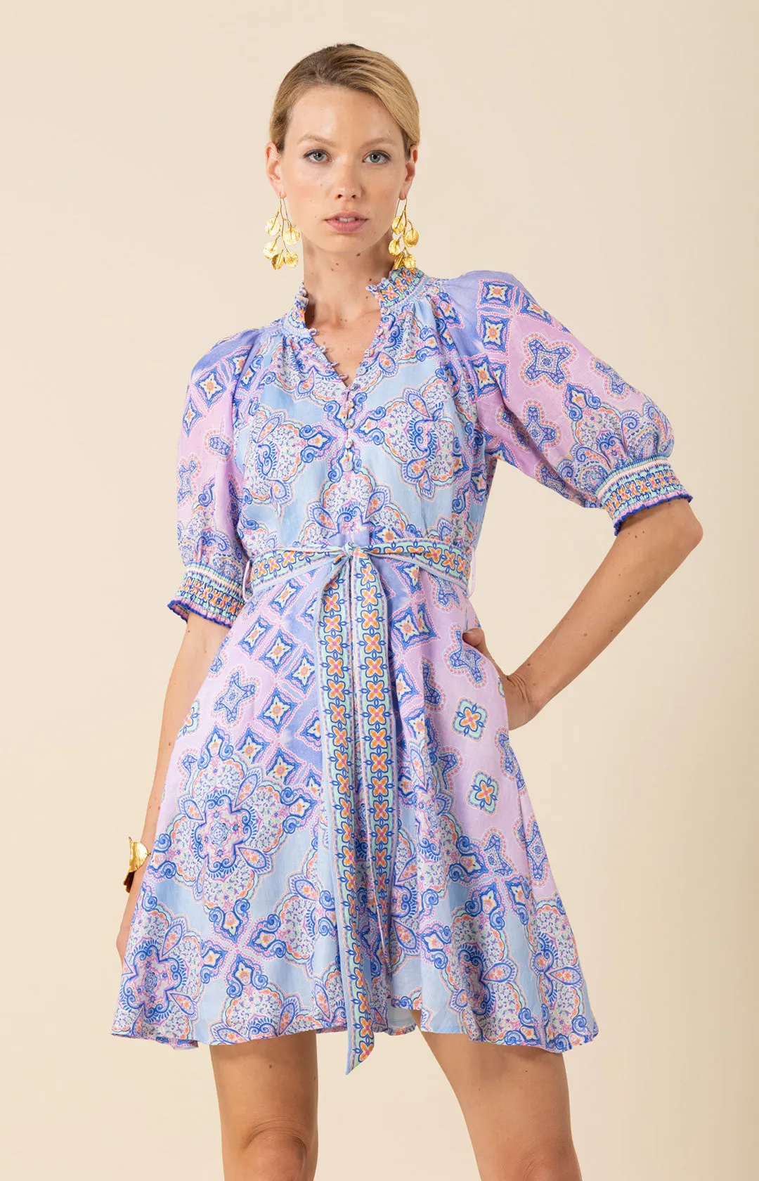 Naya Linen Dress sold by Hale Bob