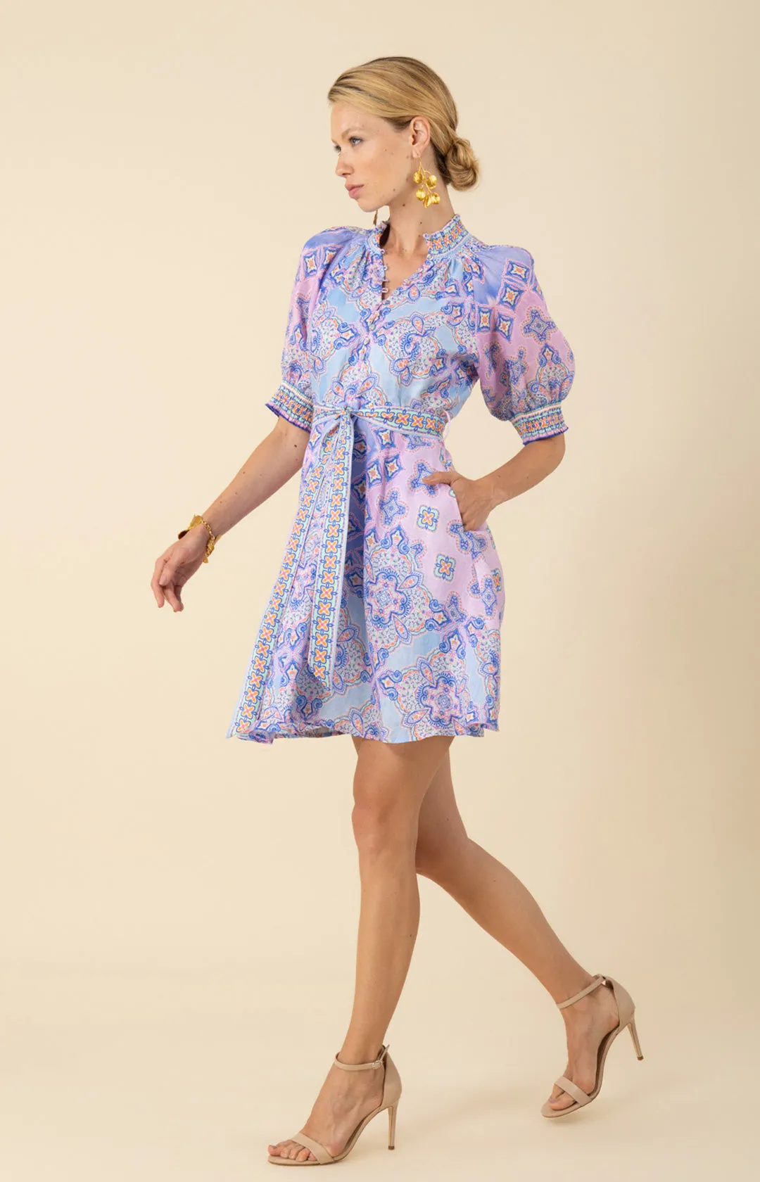Naya Linen Dress sold by Hale Bob product image thumbnail 3