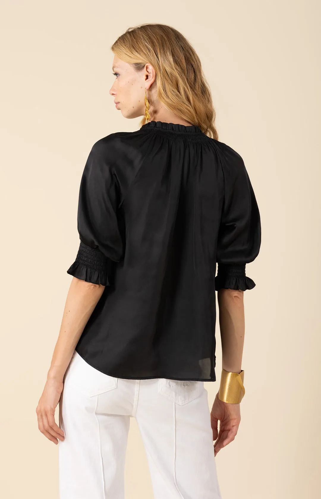 Eileen Charmeuse Top sold by Hale Bob product image thumbnail 5