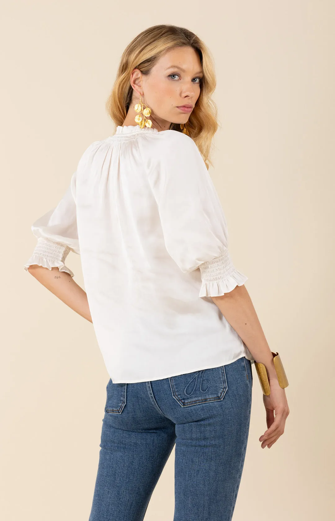 Eileen Charmeuse Top sold by Hale Bob product image thumbnail 2