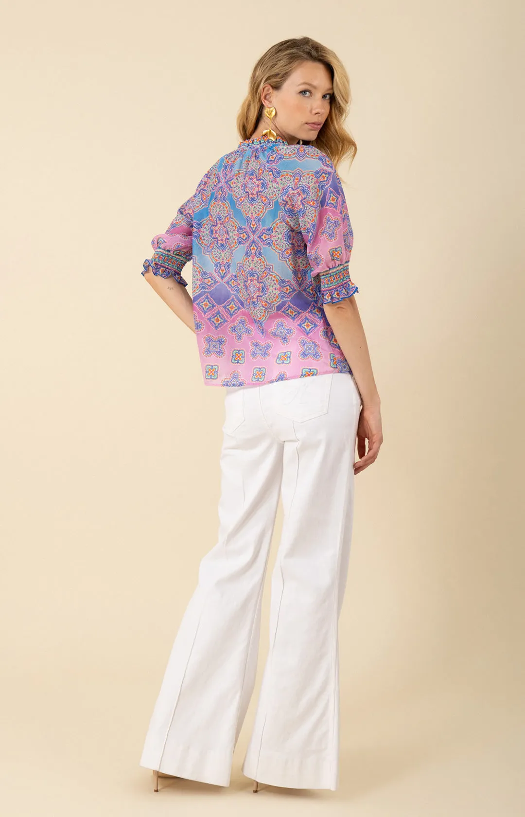 Eileen Voile Top sold by Hale Bob product image thumbnail 2