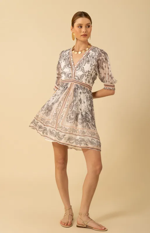 Lilian Chiffon Dress sold by Hale Bob