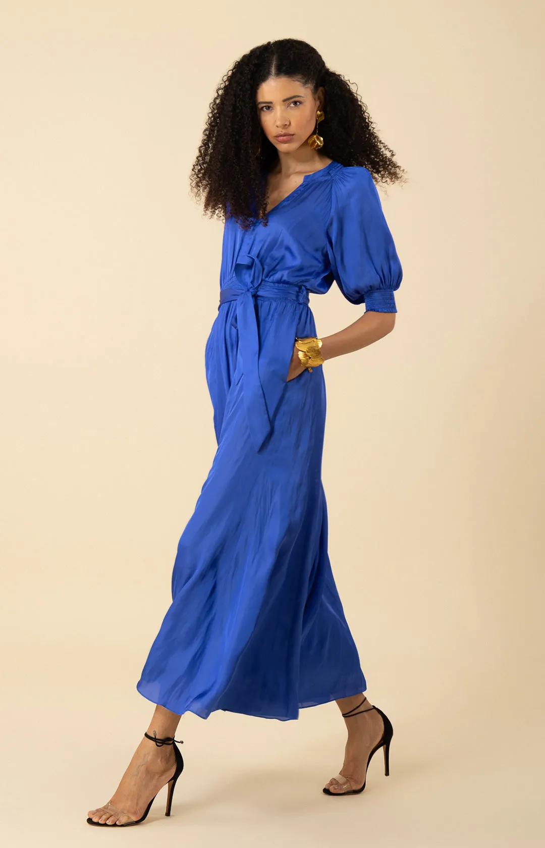 Estella Charmeuse Dress sold by Hale Bob product image thumbnail 3