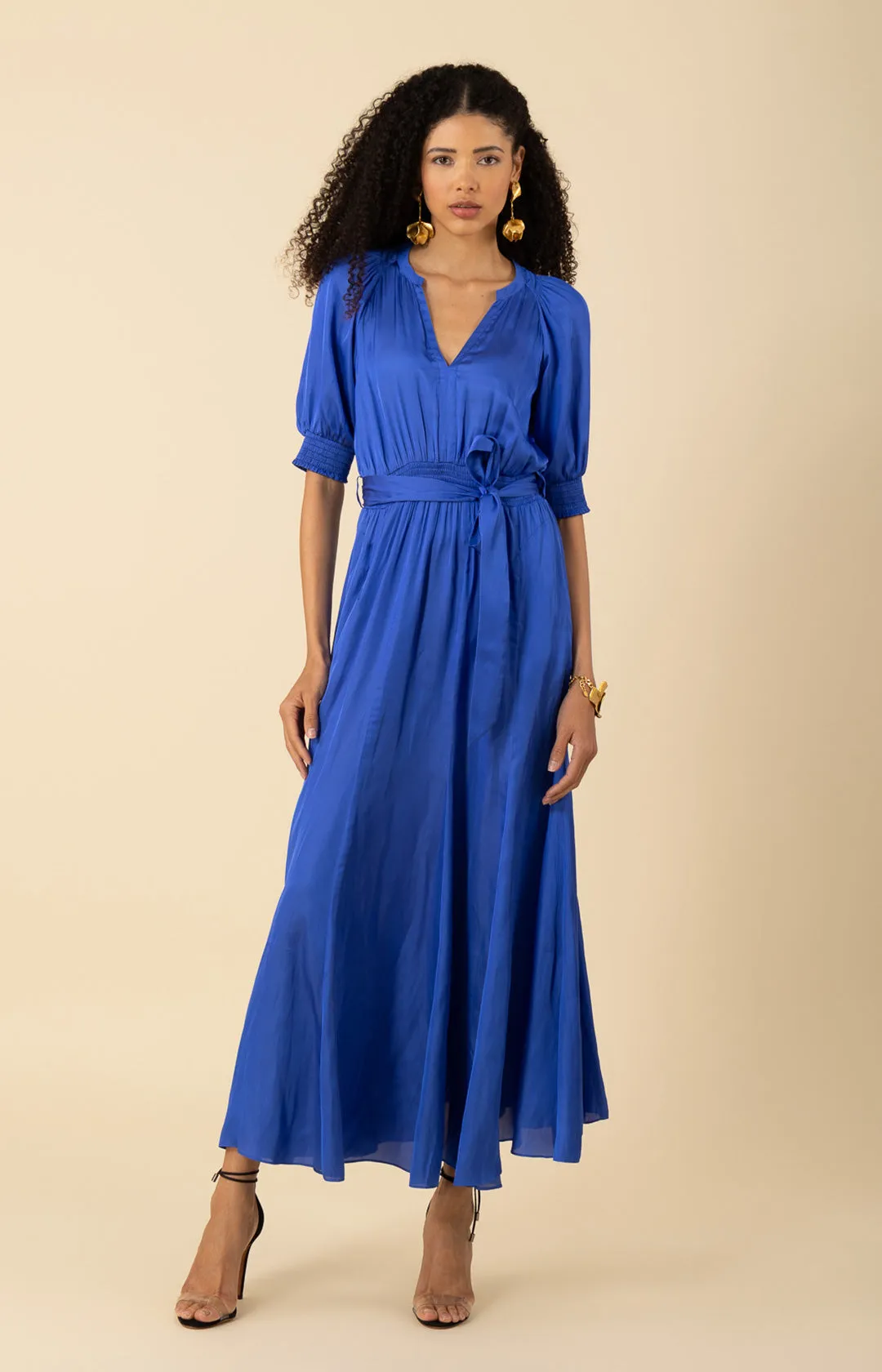 Estella Charmeuse Dress sold by Hale Bob product image thumbnail 4
