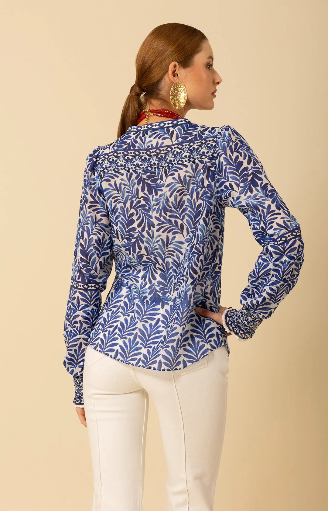 Cheyenne Voile Top sold by Hale Bob product image thumbnail 2