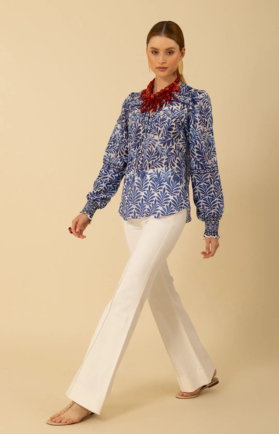 Cheyenne Voile Top sold by Hale Bob product image thumbnail 5